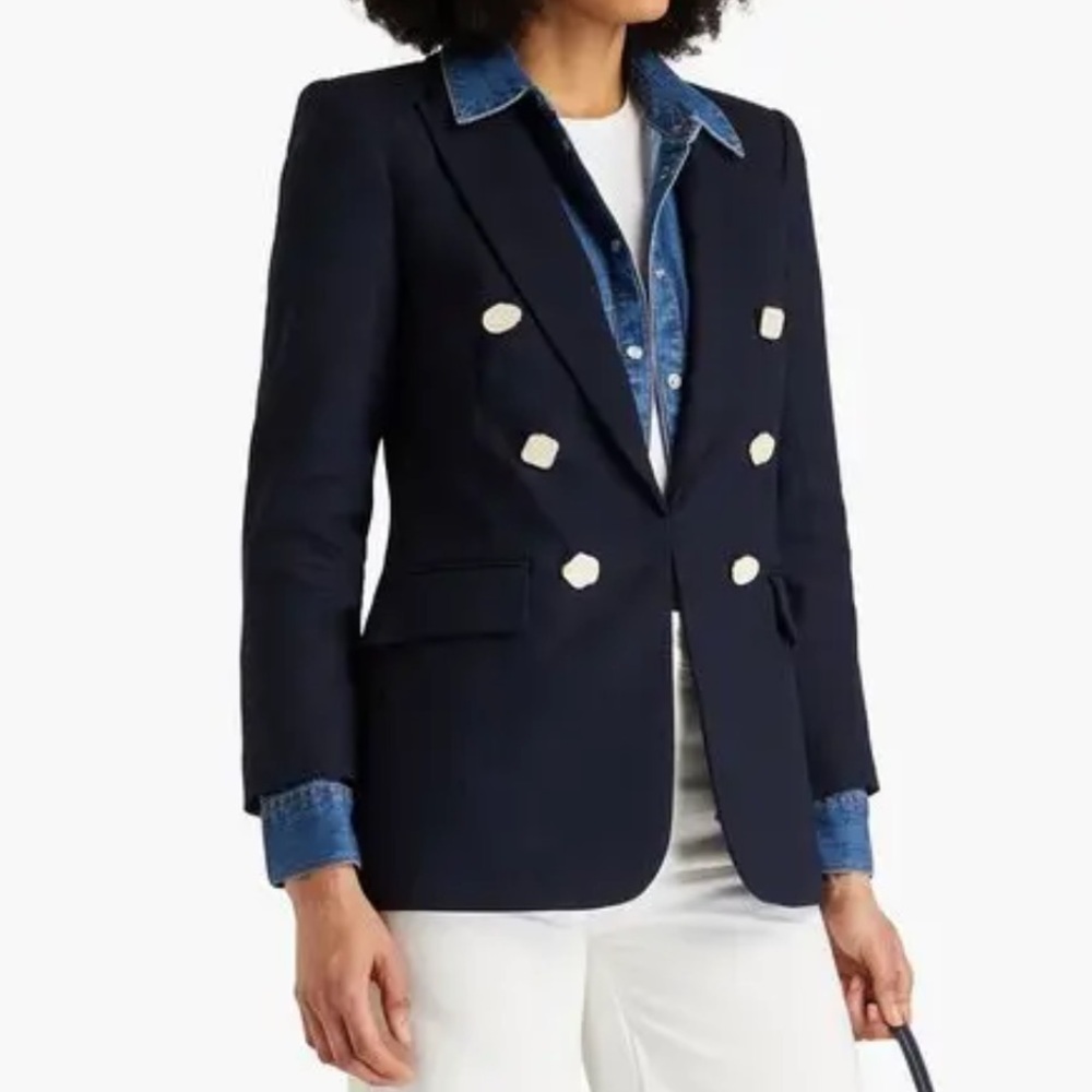 Veronica Beard Bexley Dickey Women's‎ Navy Blazer Jacket Ladies 12 NWT